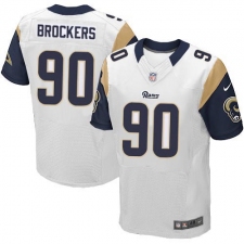 Men's Nike Los Angeles Rams #90 Michael Brockers White Vapor Untouchable Elite Player NFL Jersey