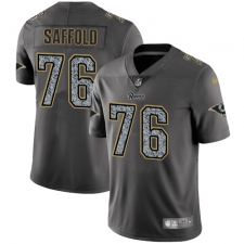 Youth Nike Los Angeles Rams #76 Rodger Saffold Gray Static Vapor Untouchable Limited NFL Jersey