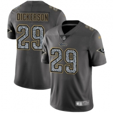 Youth Nike Los Angeles Rams #29 Eric Dickerson Gray Static Vapor Untouchable Limited NFL Jersey