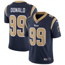 Youth Nike Los Angeles Rams #99 Aaron Donald Navy Blue Team Color Vapor Untouchable Limited Player NFL Jersey