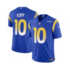 Men's Nike Los Angeles Rams #10 Cooper Kupp Royal 2023 F.U.S.E. Vapor Untouchable Limited Stitched Jersey