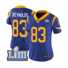 Women's Nike Los Angeles Rams #83 Josh Reynolds Royal Blue Alternate Vapor Untouchable Limited Player Super Bowl LIII Bound NFL Jersey