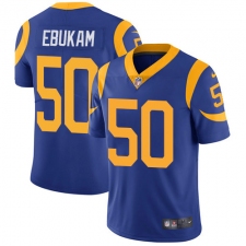 Youth Nike Los Angeles Rams #50 Samson Ebukam Royal Blue Alternate Vapor Untouchable Limited Player NFL Jersey
