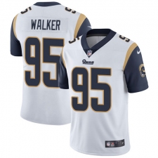 Youth Nike Los Angeles Rams #95 Tyrunn Walker White Vapor Untouchable Limited Player NFL Jersey