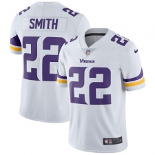 Youth Nike Minnesota Vikings #22 Harrison Smith White Vapor Untouchable Limited Player NFL Jersey