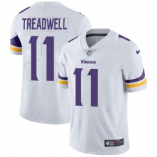 Youth Nike Minnesota Vikings #11 Laquon Treadwell White Vapor Untouchable Limited Player NFL Jersey