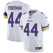 Youth Nike Minnesota Vikings #44 Chuck Foreman White Vapor Untouchable Limited Player NFL Jersey