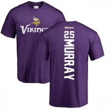 NFL Nike Minnesota Vikings #25 Latavius Murray Purple Backer T-Shirt