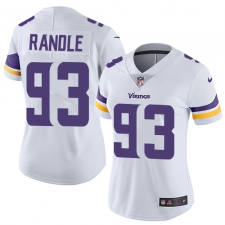 Women's Nike Minnesota Vikings #93 John Randle White Vapor Untouchable Limited Player NFL Jersey