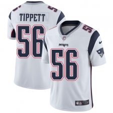 Youth Nike New England Patriots #56 Andre Tippett White Vapor Untouchable Limited Player NFL Jersey