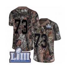 Youth Nike New England Patriots #73 John Hannah Camo Untouchable Limited Super Bowl LIII Bound NFL Jersey