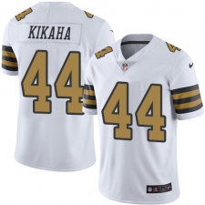 Youth Nike New Orleans Saints #44 Hau'oli Kikaha Limited White Rush Vapor Untouchable NFL Jersey