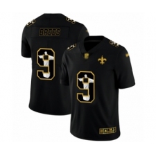 Men's New Orleans Saints #9 Drew Brees Black Jesus Faith Limited Football Jersey