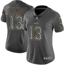 Women's Nike New Orleans Saints #13 Michael Thomas Gray Static Vapor Untouchable Limited NFL Jersey