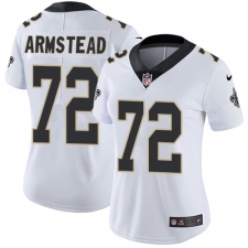 Women's Nike New Orleans Saints #72 Terron Armstead White Vapor Untouchable Limited Player NFL Jersey