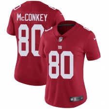 Women's Nike New York Giants #80 Phil McConkey Elite Red Alternate NFL Jersey
