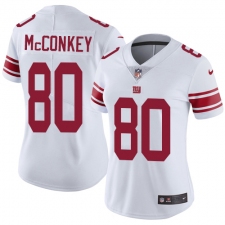 Women's Nike New York Giants #80 Phil McConkey Elite White NFL Jersey