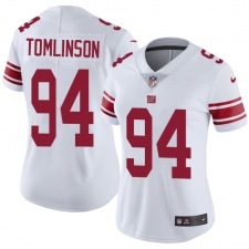Women's Nike New York Giants #94 Dalvin Tomlinson Elite White NFL Jersey
