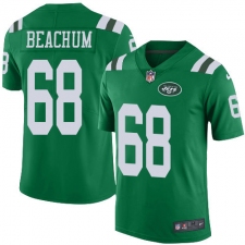 Youth Nike New York Jets #68 Kelvin Beachum Limited Green Rush Vapor Untouchable NFL Jersey