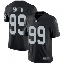 Youth Nike Oakland Raiders #99 Aldon Smith Elite Black Team Color NFL Jersey