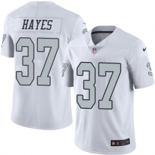 Youth Nike Oakland Raiders #37 Lester Hayes Limited White Rush Vapor Untouchable NFL Jersey