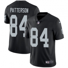 Men's Nike Oakland Raiders #84 Cordarrelle Patterson Black Team Color Vapor Untouchable Limited Player NFL Jersey