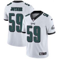Youth Nike Philadelphia Eagles #59 Seth Joyner White Vapor Untouchable Limited Player NFL Jersey