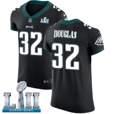 Men's Nike Philadelphia Eagles #32 Rasul Douglas Black Vapor Untouchable Elite Player Super Bowl LII NFL Jersey