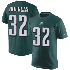 Nike Philadelphia Eagles #32 Rasul Douglas Green Rush Pride Name & Number T-Shirt