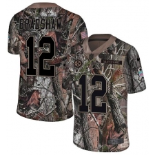 Youth Nike Pittsburgh Steelers #12 Terry Bradshaw Camo Rush Realtree Limited NFL Jersey