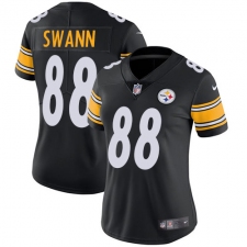 Women's Nike Pittsburgh Steelers #88 Lynn Swann Black Team Color Vapor Untouchable Limited Player NFL Jersey