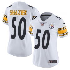 Women's Nike Pittsburgh Steelers #50 Ryan Shazier Elite White NFL Jersey