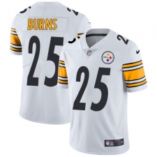 Youth Nike Pittsburgh Steelers #25 Artie Burns White Vapor Untouchable Limited Player NFL Jersey