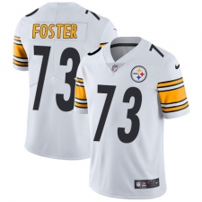 Youth Nike Pittsburgh Steelers #73 Ramon Foster White Vapor Untouchable Limited Player NFL Jersey