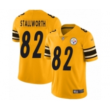 Youth Pittsburgh Steelers #82 John Stallworth Limited Gold Inverted Legend Football Jersey