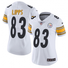 Women's Nike Pittsburgh Steelers #83 Louis Lipps Elite White NFL Jersey