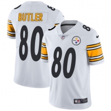 Youth Nike Pittsburgh Steelers #80 Jack Butler White Vapor Untouchable Limited Player NFL Jersey