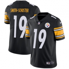 Youth Nike Pittsburgh Steelers #19 JuJu Smith-Schuster Black Team Color Vapor Untouchable Limited Player NFL Jersey