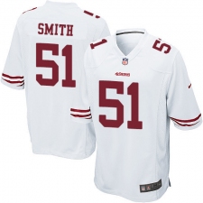 Men's Nike San Francisco 49ers #51 Malcolm Smith Game White NFL Jersey