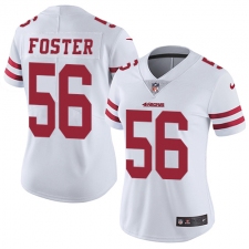 Women's Nike San Francisco 49ers #56 Reuben Foster Elite White NFL Jersey
