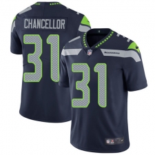 Youth Nike Seattle Seahawks #31 Kam Chancellor Steel Blue Team Color Vapor Untouchable Limited Player NFL Jersey