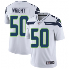 Youth Nike Seattle Seahawks #50 K.J. Wright Elite White NFL Jersey