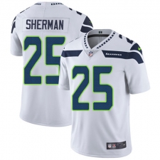 Youth Nike Seattle Seahawks #25 Richard Sherman Elite White NFL Jersey