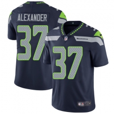 Youth Nike Seattle Seahawks #37 Shaun Alexander Steel Blue Team Color Vapor Untouchable Limited Player NFL Jersey