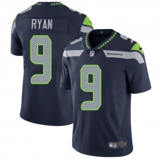 Youth Nike Seattle Seahawks #9 Jon Ryan Elite Steel Blue Team Color NFL Jersey