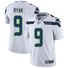 Youth Nike Seattle Seahawks #9 Jon Ryan Elite White NFL Jersey