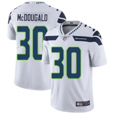 Men's Nike Seattle Seahawks #30 Bradley McDougald White Vapor Untouchable Limited Player NFL Jersey