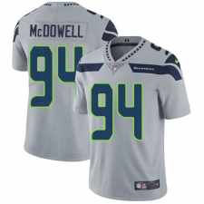 Youth Nike Seattle Seahawks #94 Malik McDowell Elite Grey Alternate NFL Jersey