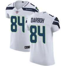 Men's Nike Seattle Seahawks #84 Amara Darboh White Vapor Untouchable Elite Player NFL Jersey