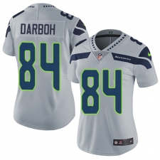 Women's Nike Seattle Seahawks #84 Amara Darboh Elite Grey Alternate NFL Jersey